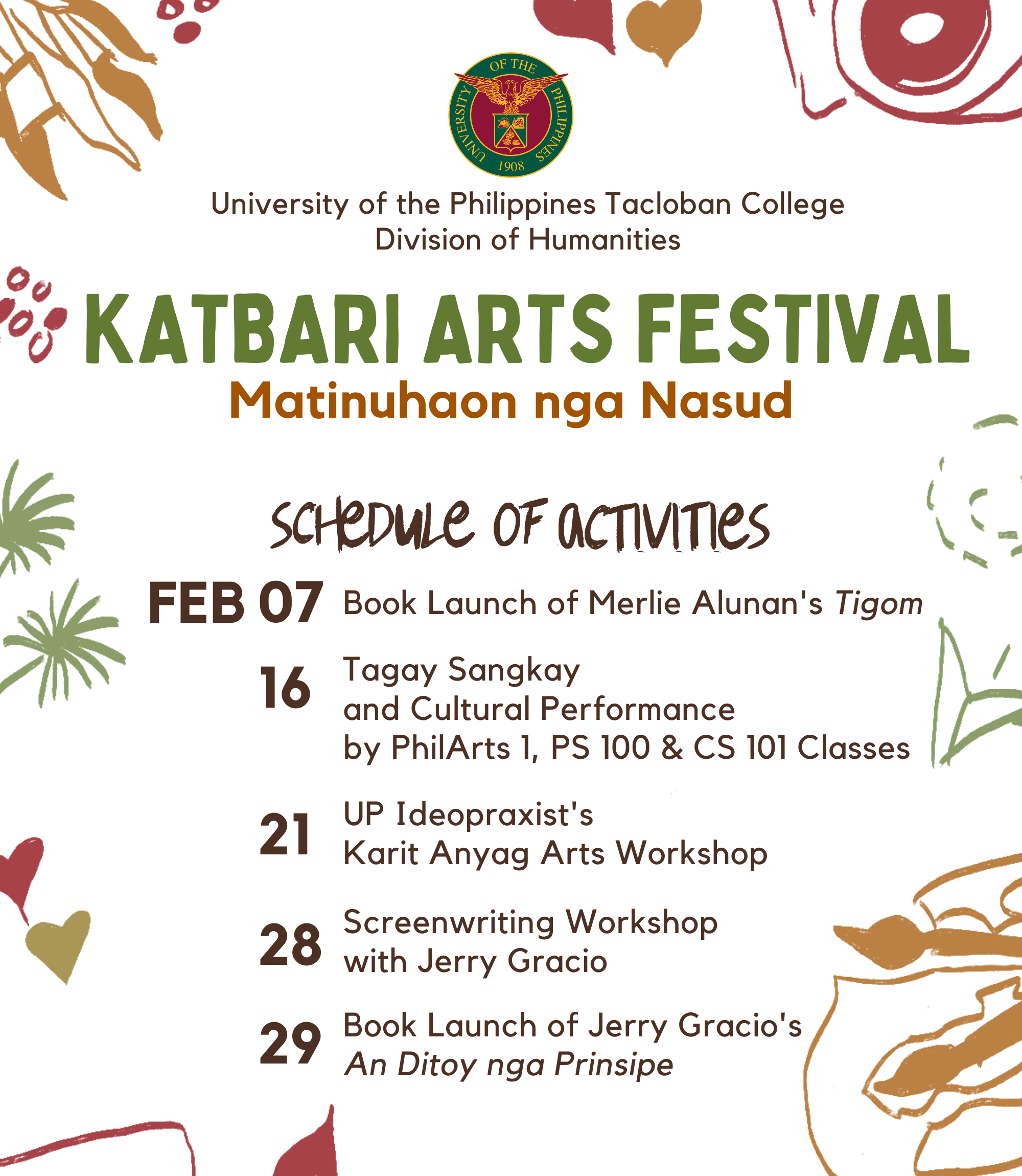 UP Tacloban celebrates this year’s National Arts Month