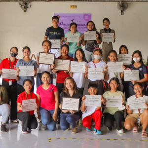 Out-of-school youth and Sangguniang Kabataan members trained in self-defense and gender sensitivity