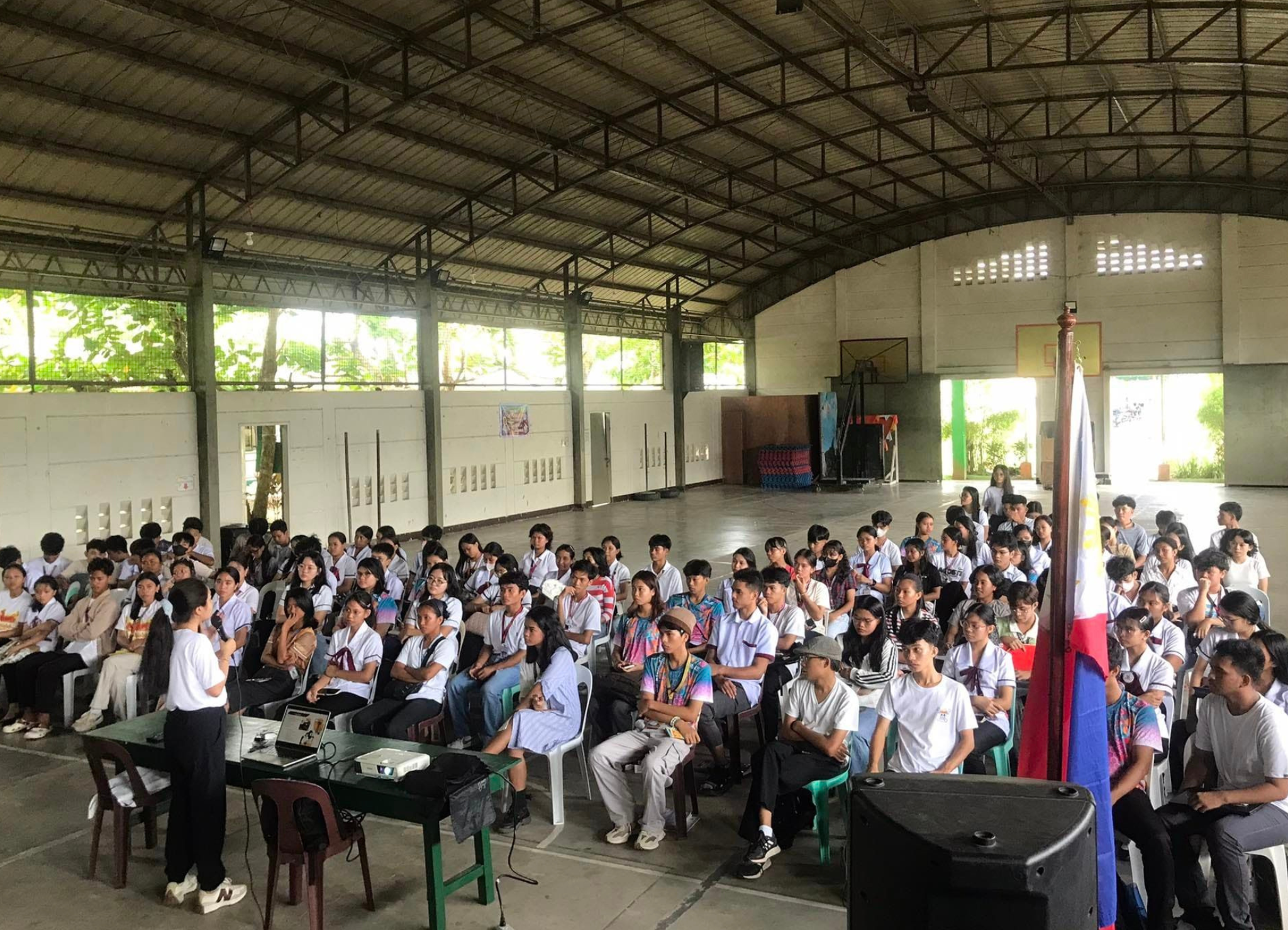 Orientation at the Sta. Fe Stand-alone Senior High School