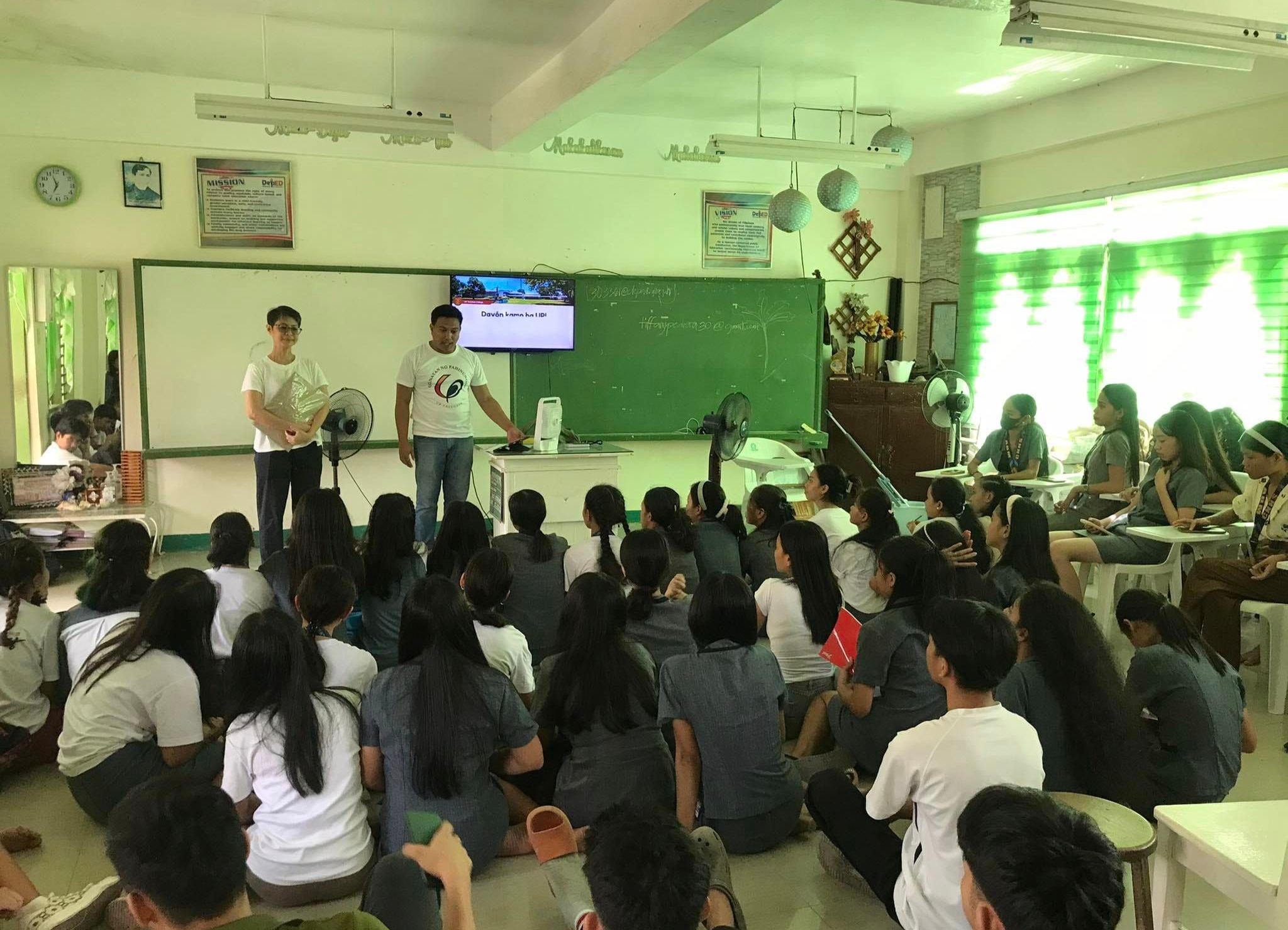 UPCAT orientation at Carigara National Vocational School