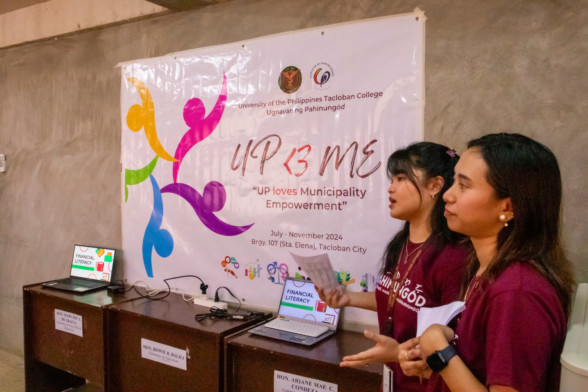 Pahinungód Tacloban holds financial literacy workshop in Barangay Sta. Elena