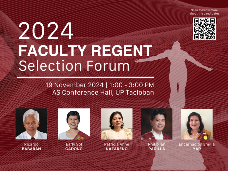 Faculty Regent Poster