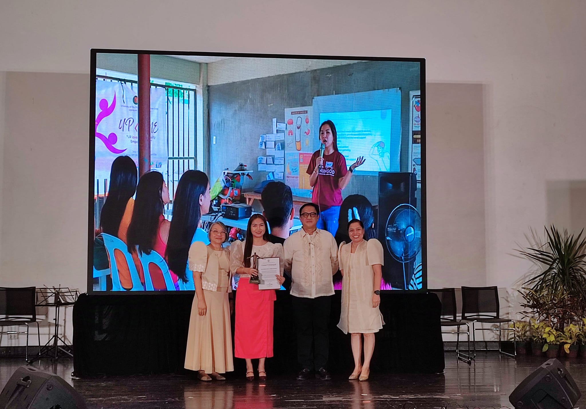 Champion of Mental Health: Asst. Prof. Sadian-Cercado Honored with Gawad Pahinungód