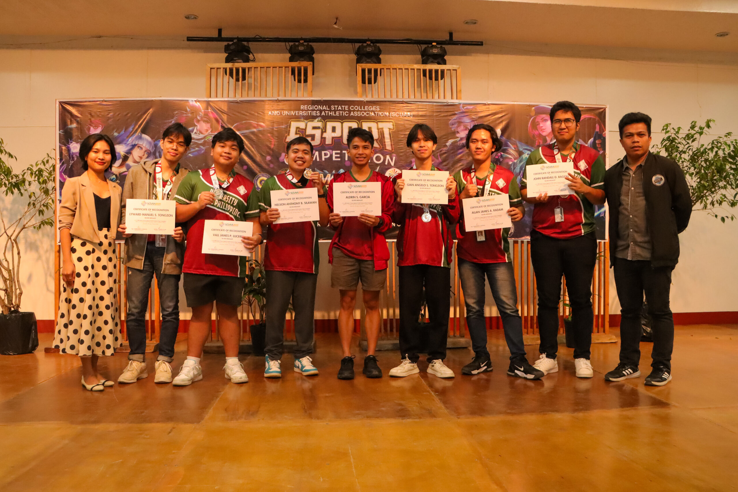 UP Tacloban men’s team bags silver in inaugural regional SCUAA e-sports competition