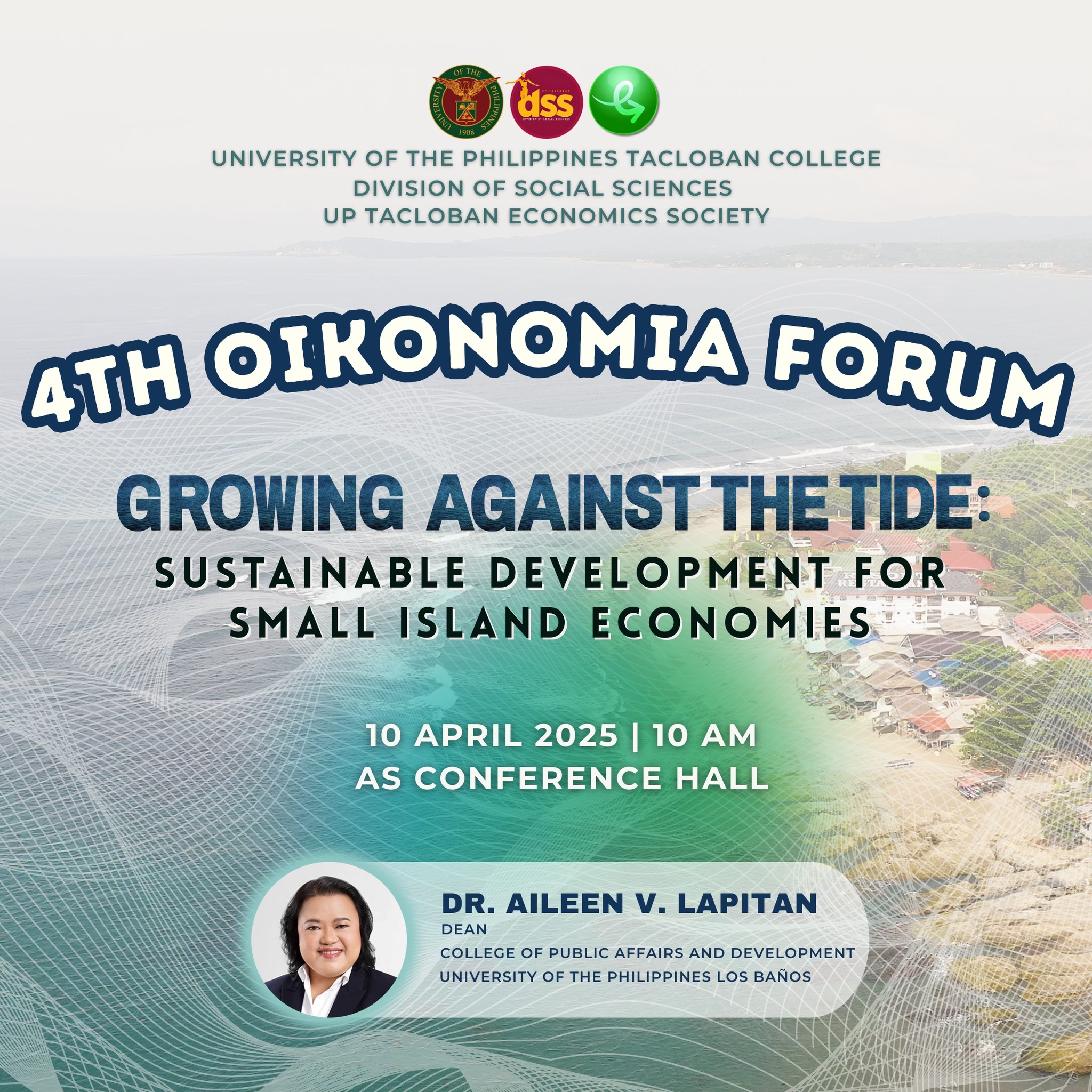 4th Oikonomia forum on “Growing Against the Tide: Sustainable Development for Small Island Economics