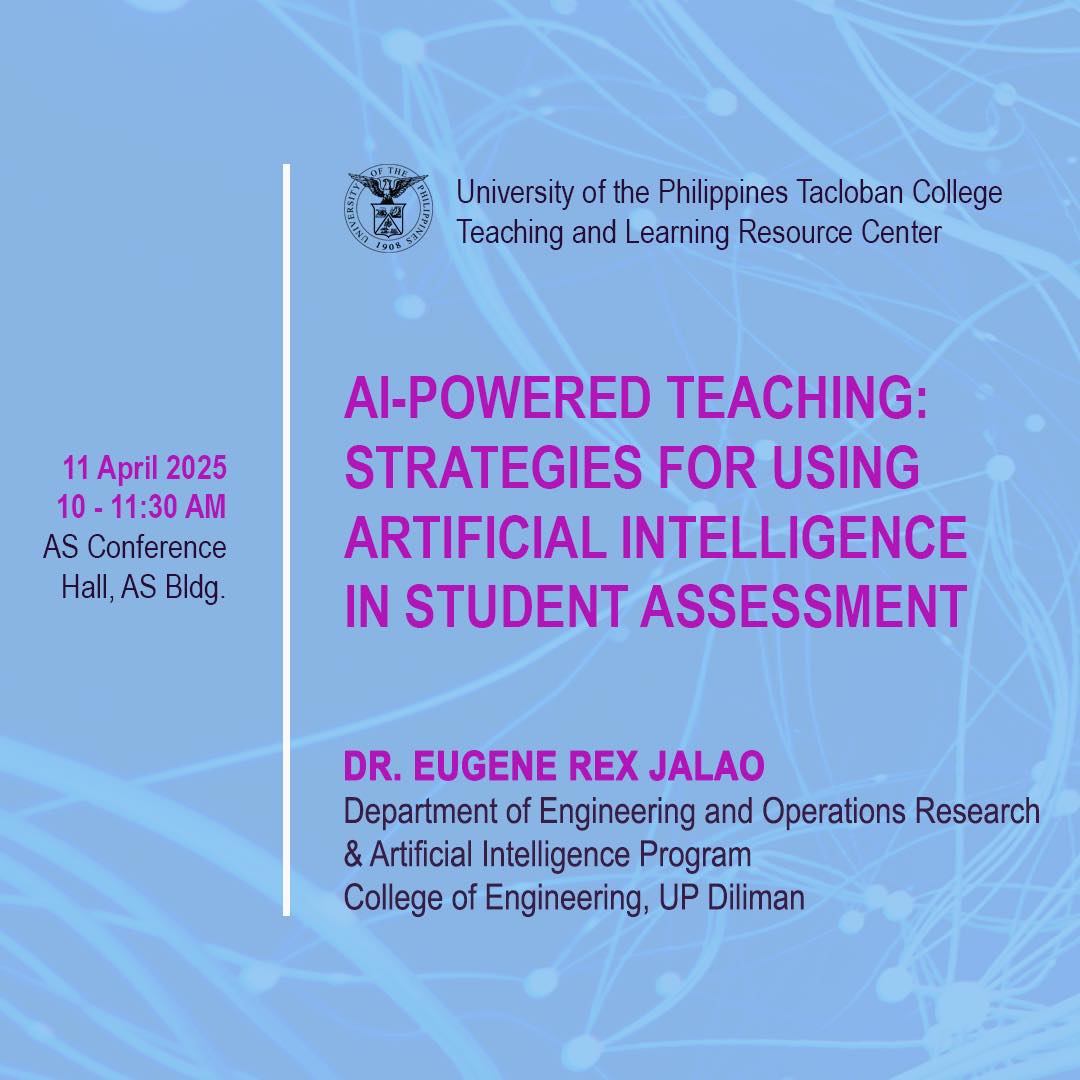 AI-Powered Teaching for UP Tacloban Faculty