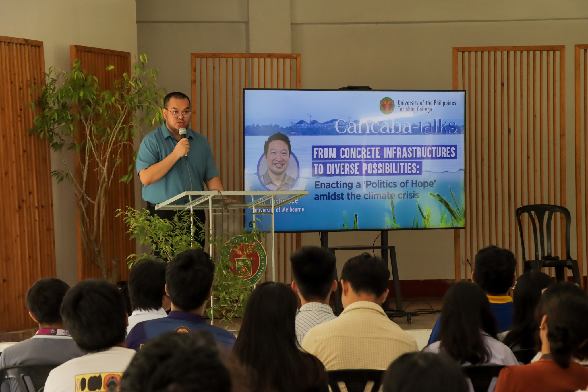 UP Tacloban hosted Cancaba-talks, a Symposium on the State of Cancabato Bay