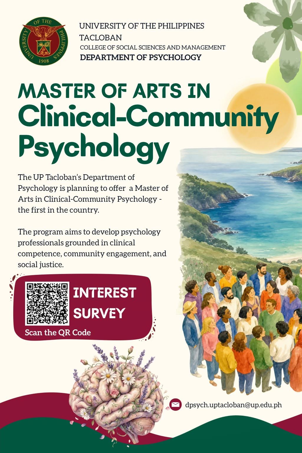 Interest Survey for Master of Arts in Clinical-Community Psychology